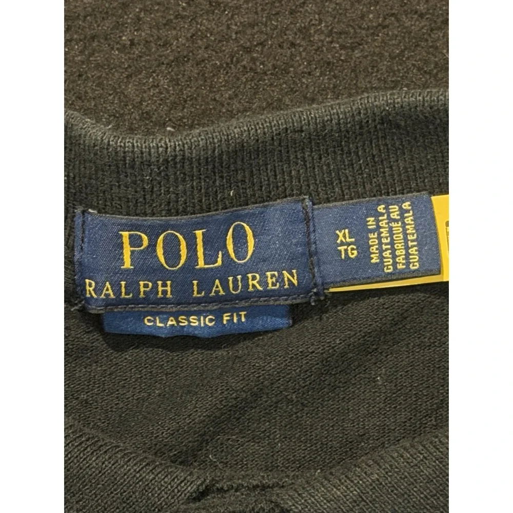 Polo Ralph Lauren Red Pony Logo Red White Trim Classic‎ Fit Mens XL